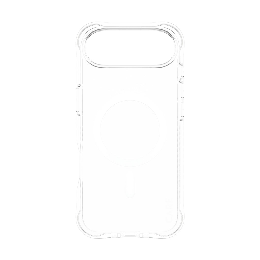 PanzerGlass CARE™ by ® Samba Case Transparent w. White MagSafe iPhone Air coque de protection pour téléphones portables Housse