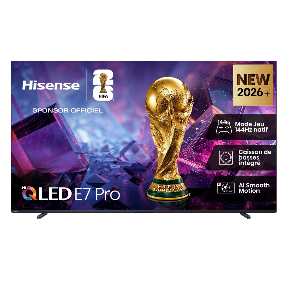Hisense TV QLED 4K 100'' (254 cm) 100E7Q Pro