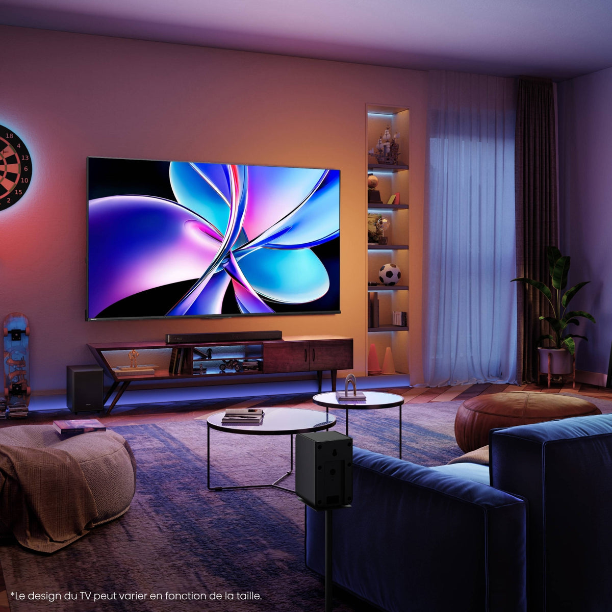 Hisense TV QLED 4K 100'' (254 cm) 100E7Q Pro
