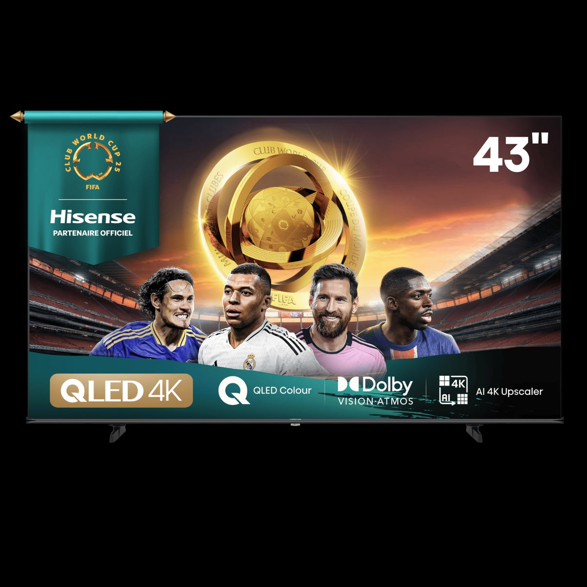 Hisense TV QLED 4K 43'' (108 cm) 43E7Q