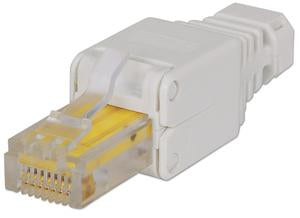 Intellinet 790482 connecteur de fils RJ45 Blanc