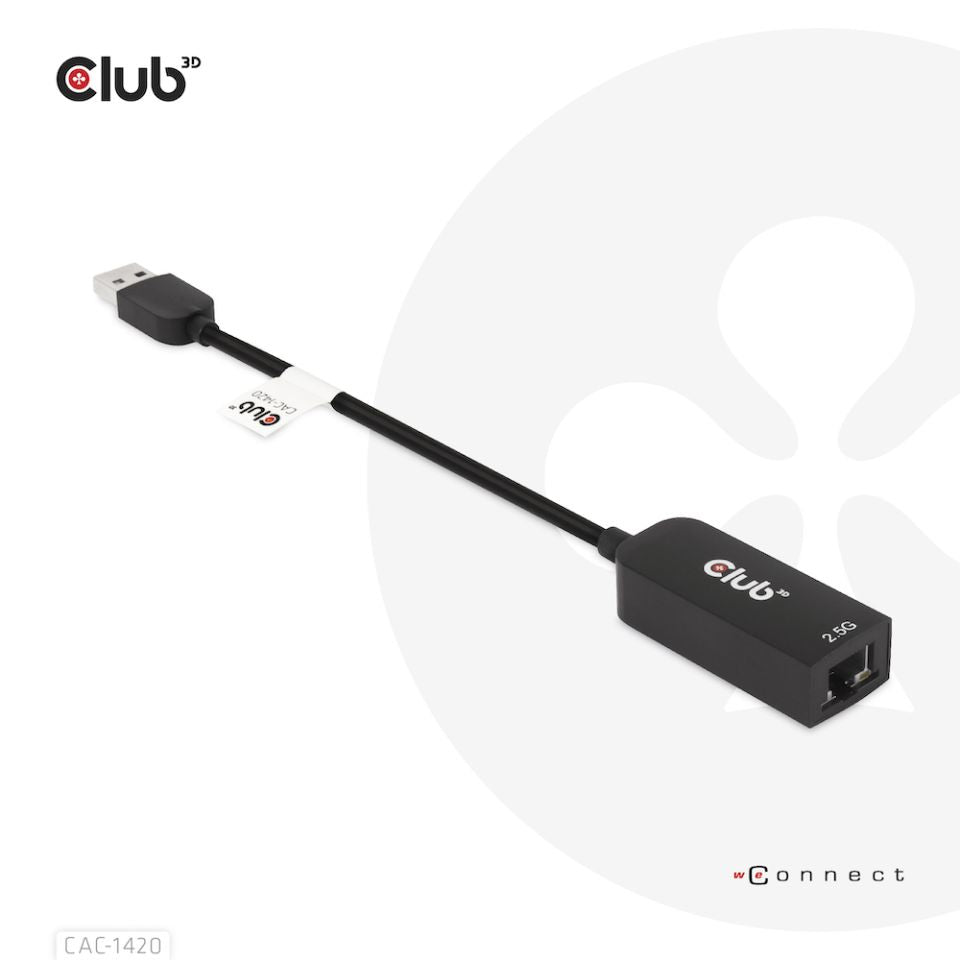 CLUB3D CAC-1420 carte réseau Ethernet 2500 Mbit/s