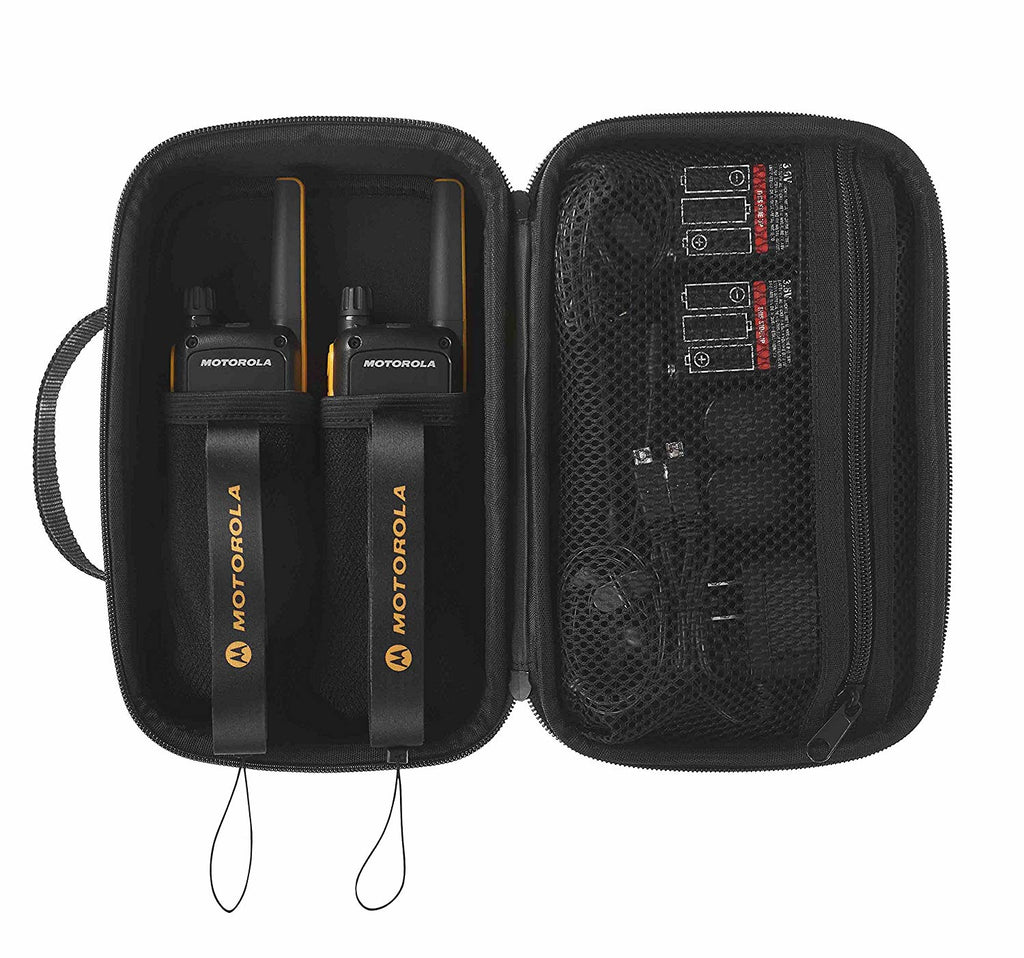 Motorola Talkabout T82 Extreme Twin Pack radio bidirectionnelle 16 canaux Noir, Orange