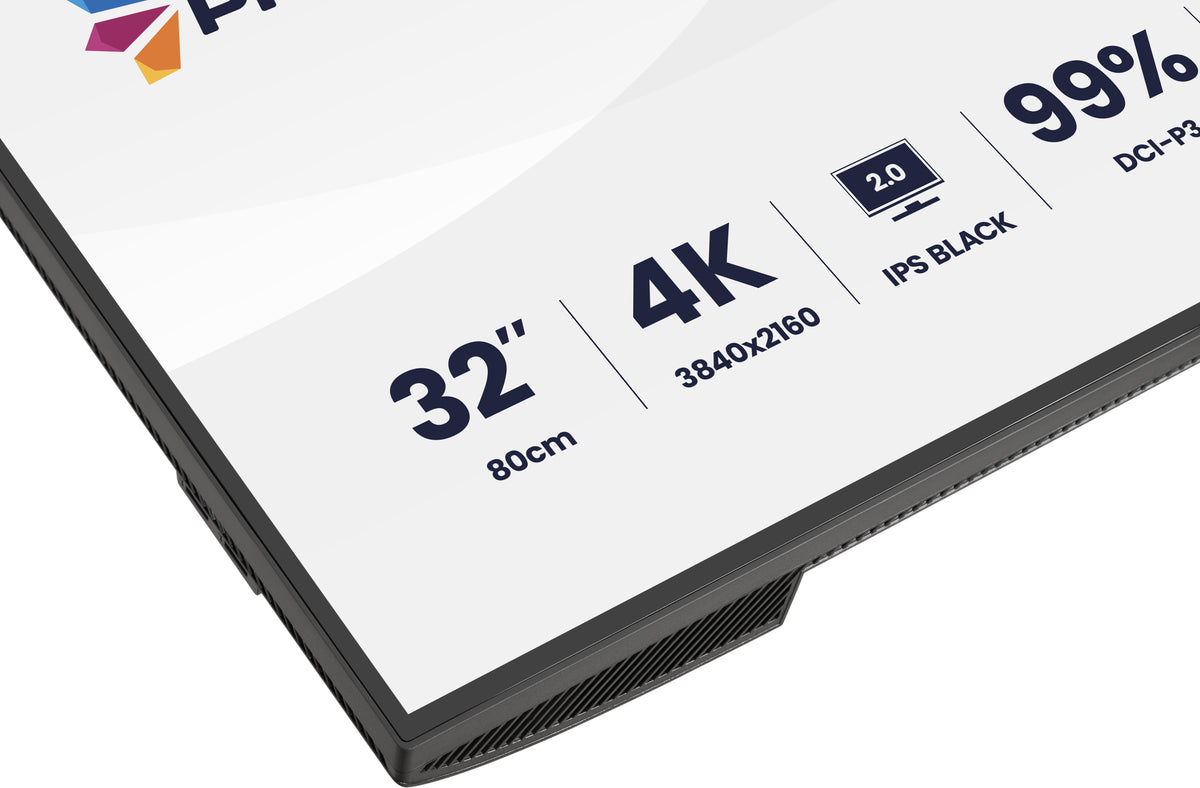 iiyama ProGraphic HB3201UHSNP-B1 écran plat de PC 80 cm (31.5") 3840 x 2160 pixels 4K Ultra HD Noir
