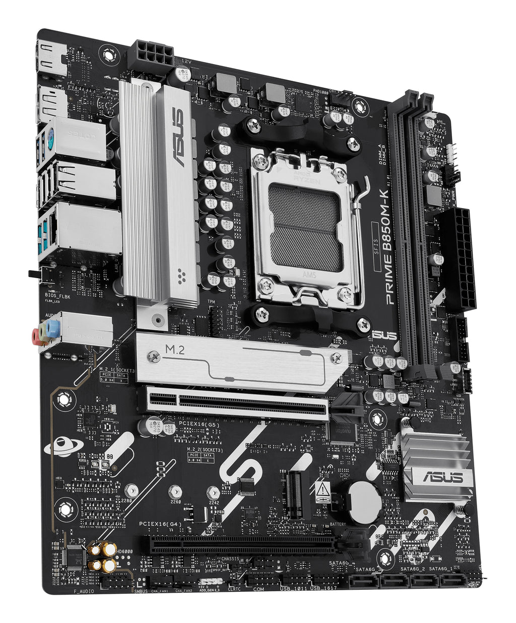ASUS PRIME B850M-K AMD B850 Emplacement AM5 micro ATX