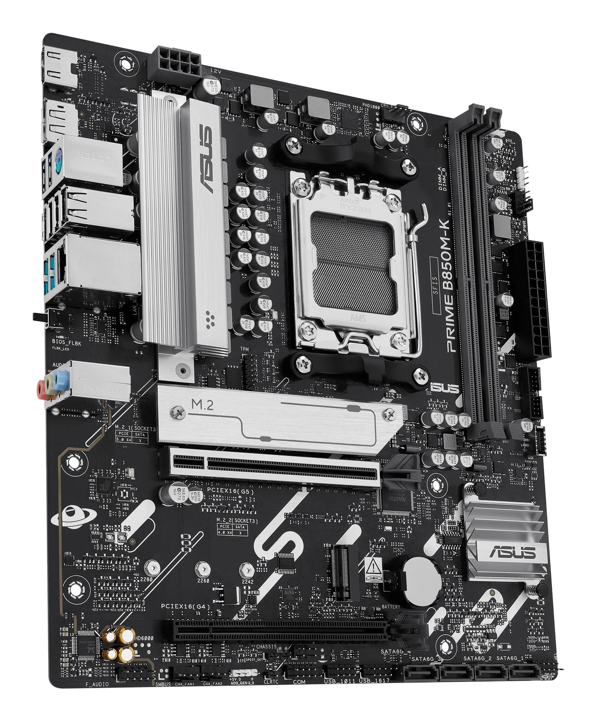 ASUS PRIME B850M-K AMD B850 Emplacement AM5 micro ATX