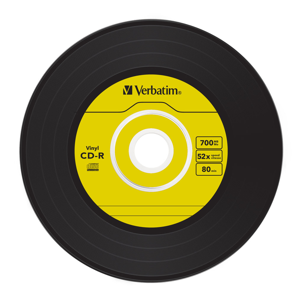Verbatim CD-R AZO Data Vinyl 700 Mo 52x 10 pièce(s)