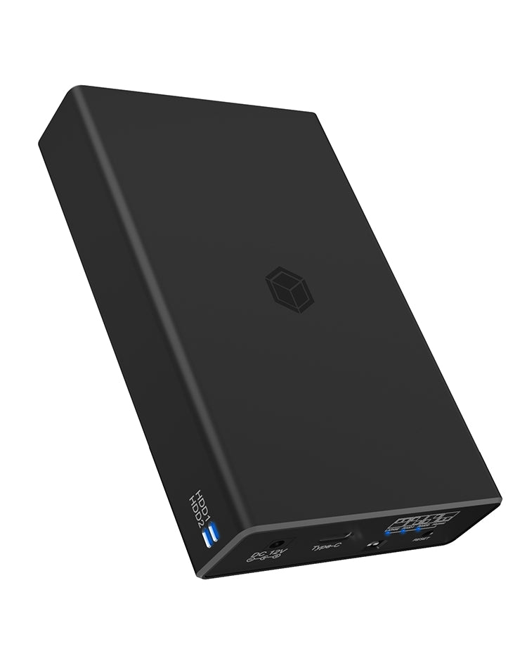 ICY BOX IB-RD2253-C31 Boîtier disque dur/SSD Noir 2.5"