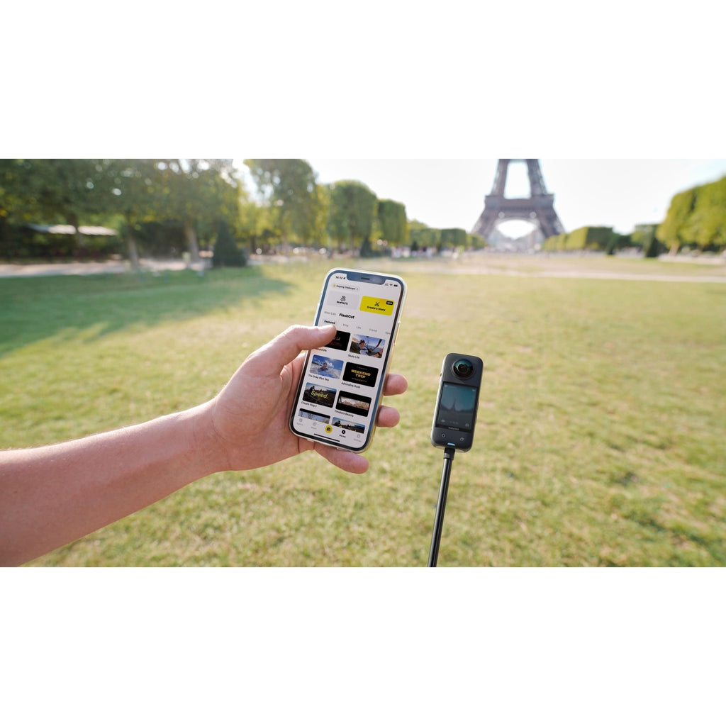 Caméra sport Insta360 X3 - Noir