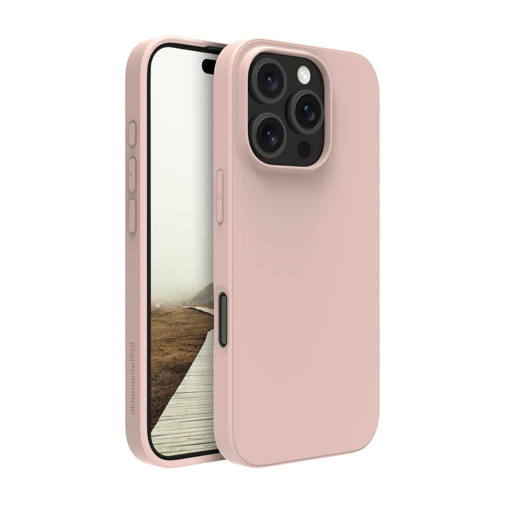 dbramante1928 Greenland Coque de Protection pour iPhone 16 Pro Max 6.9", Rose