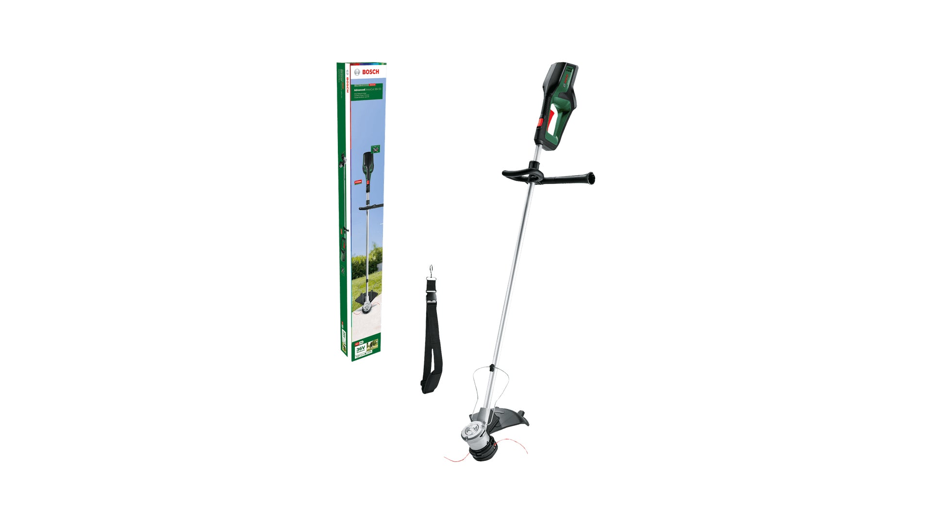 Bosch Bosch AdvancedGrassCut 36V-33 cisaille sans fil Noir, Vert, Argent