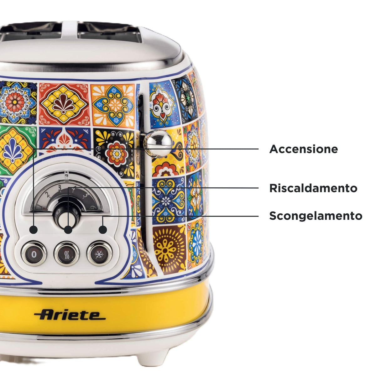 Ariete 0155/0P 6 2 part(s) 810 W Bleu, Jaune - vue 8