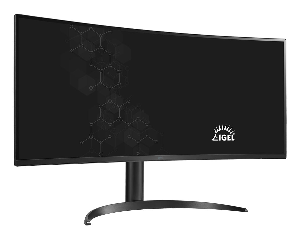 LG 34CR651I-6P PC tout en un/station de travail Intel® Pentium® Silver N6005 86,4 cm (34") 3440 x 1440 pixels All-in-One thin client 8 Go DDR4-SDRAM 16 Go eMMC Wi-Fi 6 (802.11ax) Noir