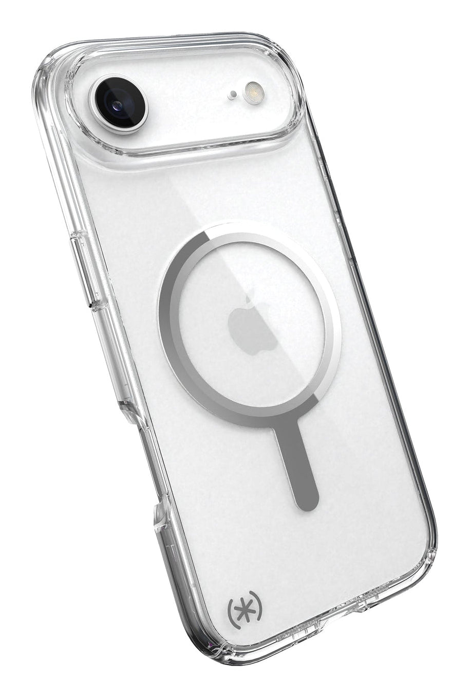 Speck 150963-3240 Coque de Protection pour iPhone Air 6.5", Transparent et Argent