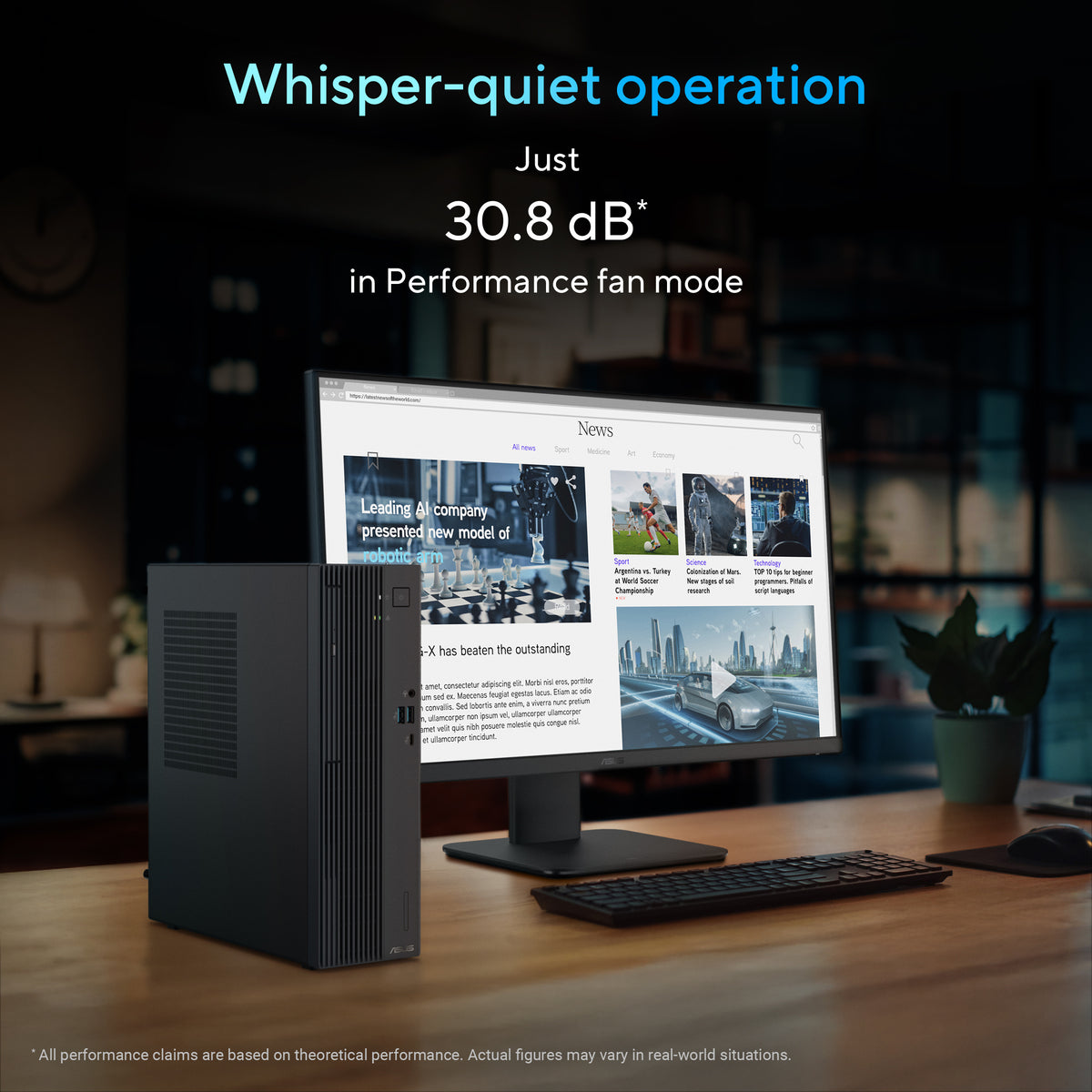ASUS ExpertCenter P500 SFF P500SV-05210H009X Intel Core 5 210H 16 Go DDR5-SDRAM 512 Go SSD Windows 11 Pro PC Gris