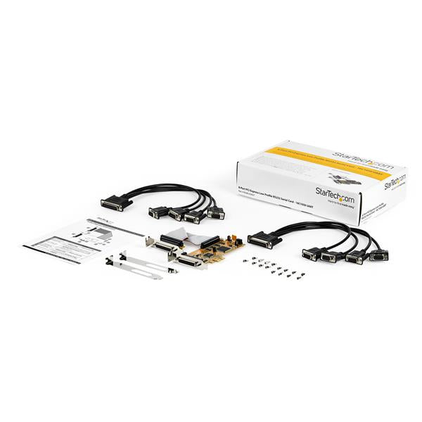 StarTech.com Carte série PCI Express 8 ports UART 16550