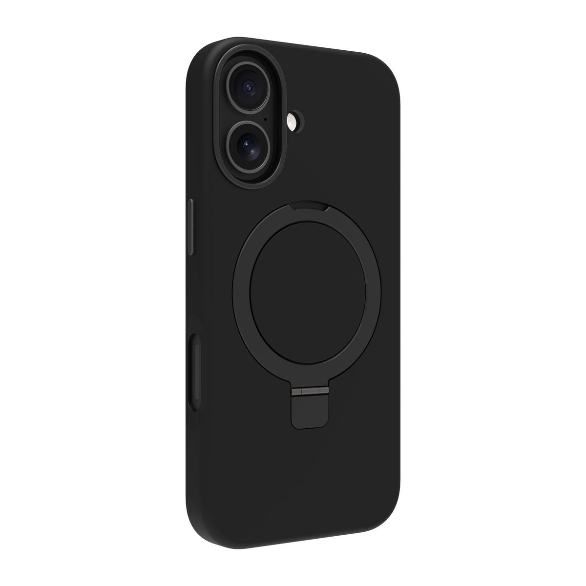 Coque de Protection Roskilde MS Kick ICON pour iPhone 17, Housse avec Support de Bureau, Noir