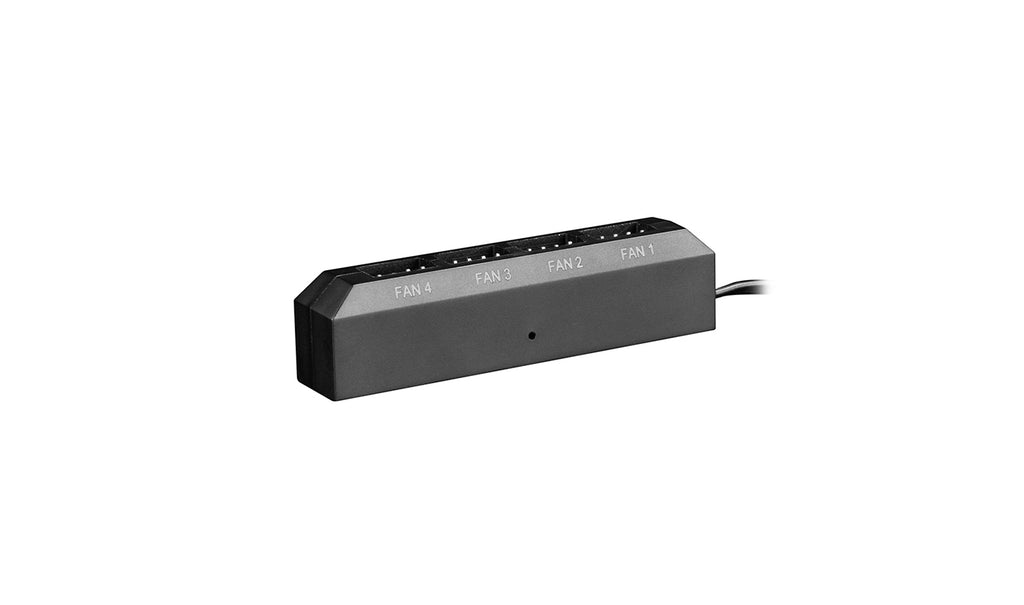 Deepcool Fun Hub Systemblæserhub 1-pack Sort