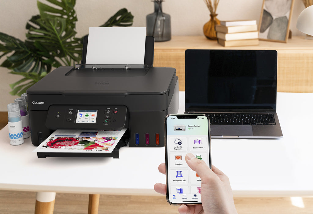 Canon PIXMA G3590 Imprimante Jet d'encre A4, 4800 x 1200 DPI, Wifi, Noir