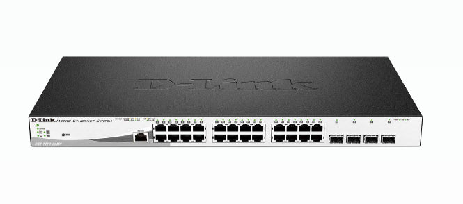 D-Link DGS-1210-28MP Commutateur Réseau Géré L2 Gigabit Ethernet PoE 24 Ports 1U