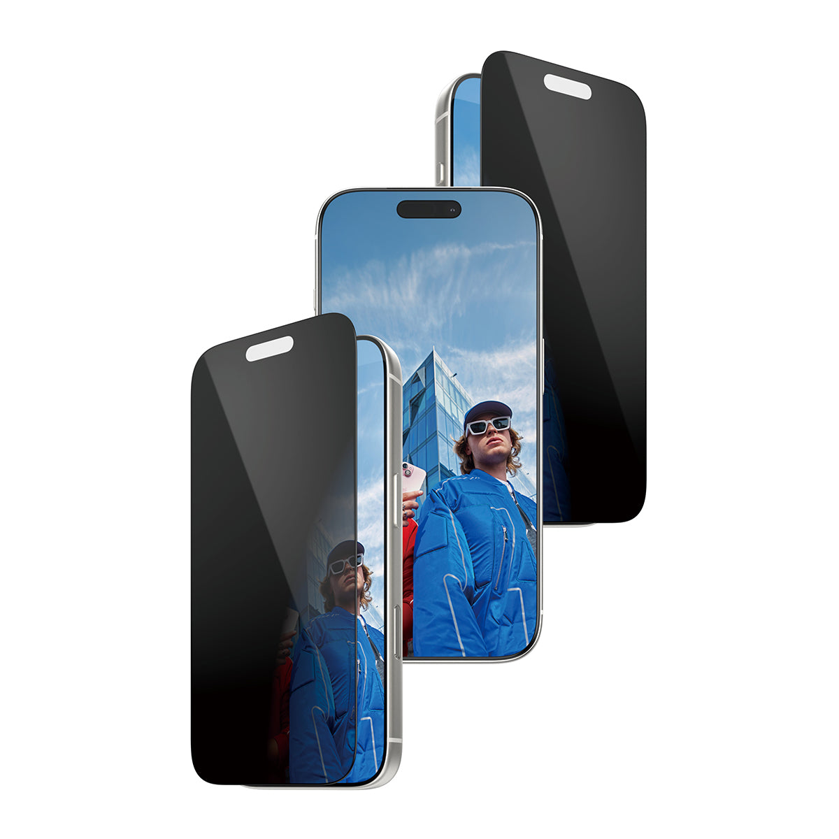 PanzerGlass ® 2-Way Privacy Screen Protector iPhone 17 Pro | Ultra-Wide Fit w. Fastfit in-a-box Protection d'écran transparent Apple 1 pièce(s)