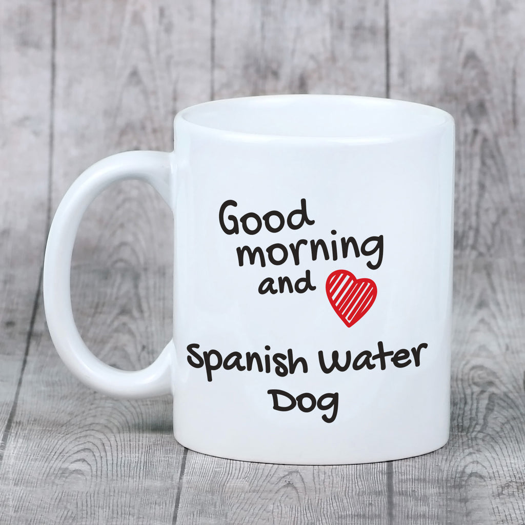 Spanish Water Dog - cup with a dog, personalized cup with a print, a classic gift for everyone from the Art-Dog brand