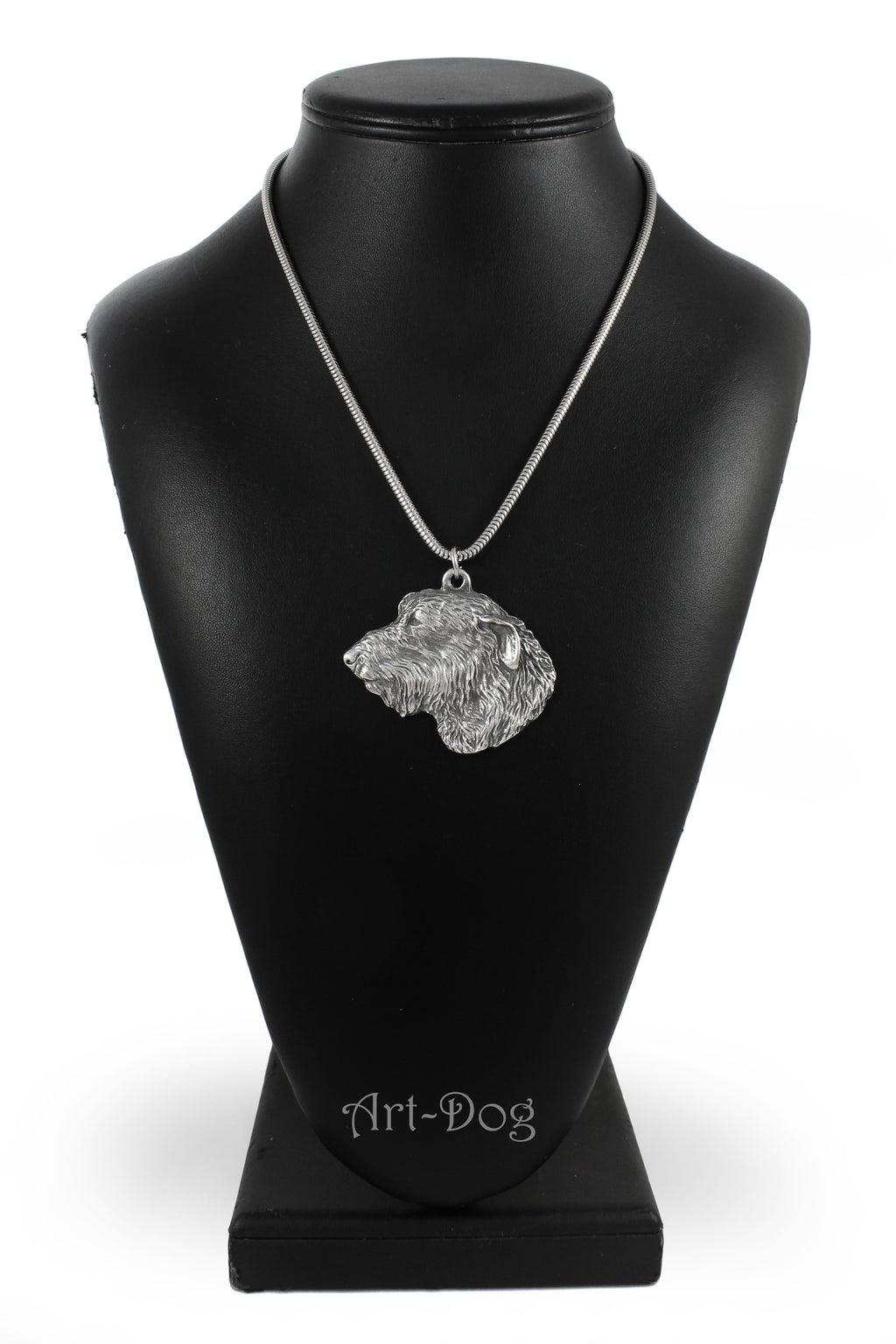 Irish Wolfhound I - Dog necklace, unique jewellery for the dog fan, unique adder pendant by Art-Dog brand
