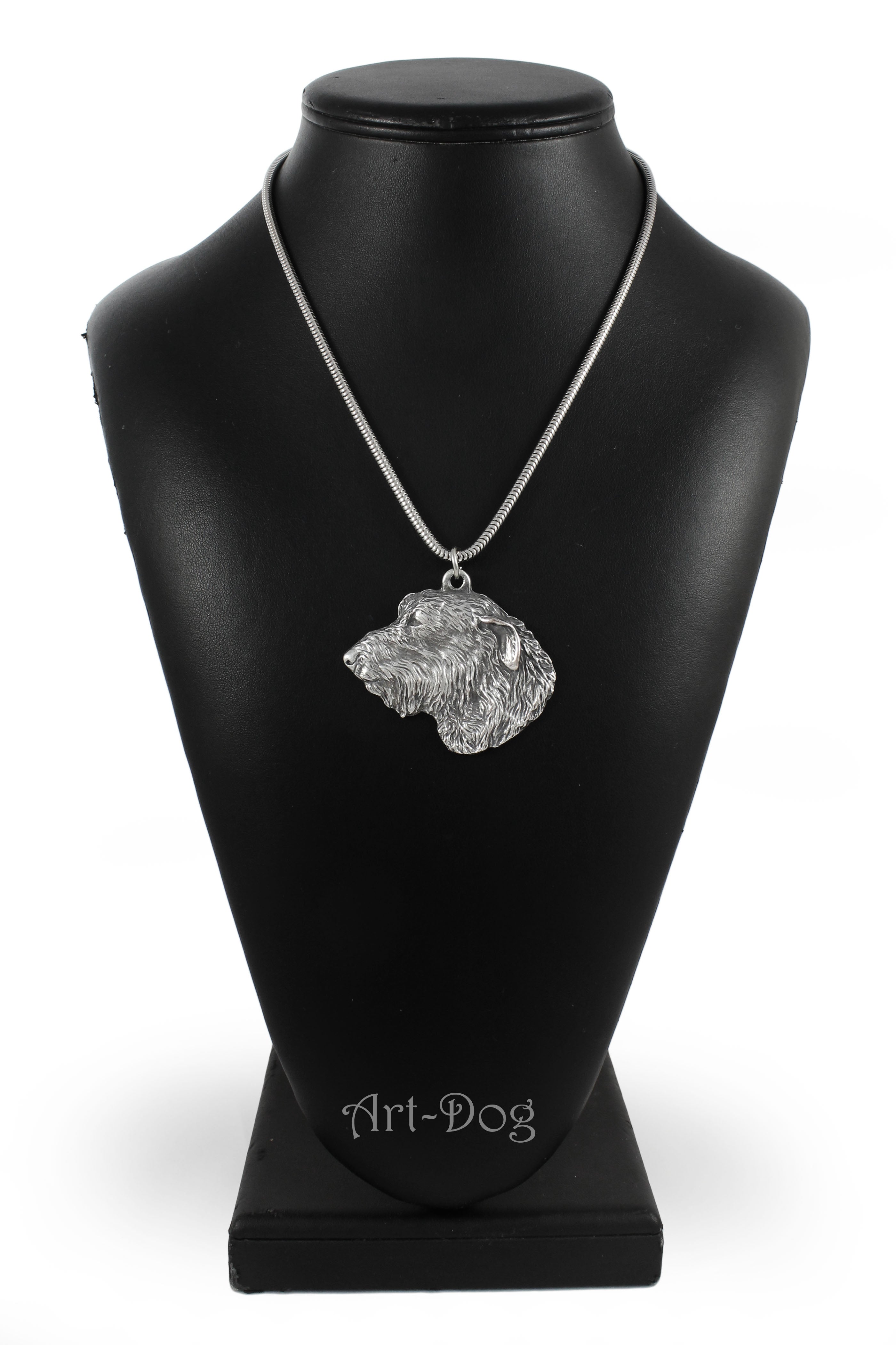 Irish Wolfhound I - Dog necklace, unique jewellery for the dog fan, unique adder pendant by Art-Dog brand
