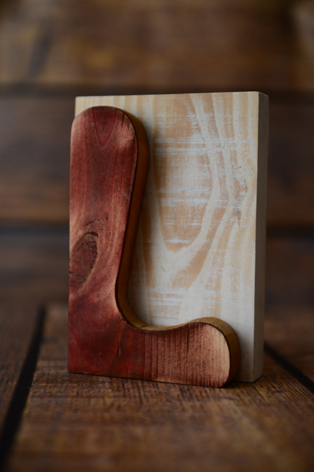 Beagle - wooden LOVE sign, interior decoration with a dog, charming ornament for the shelf by Art-Dog brand