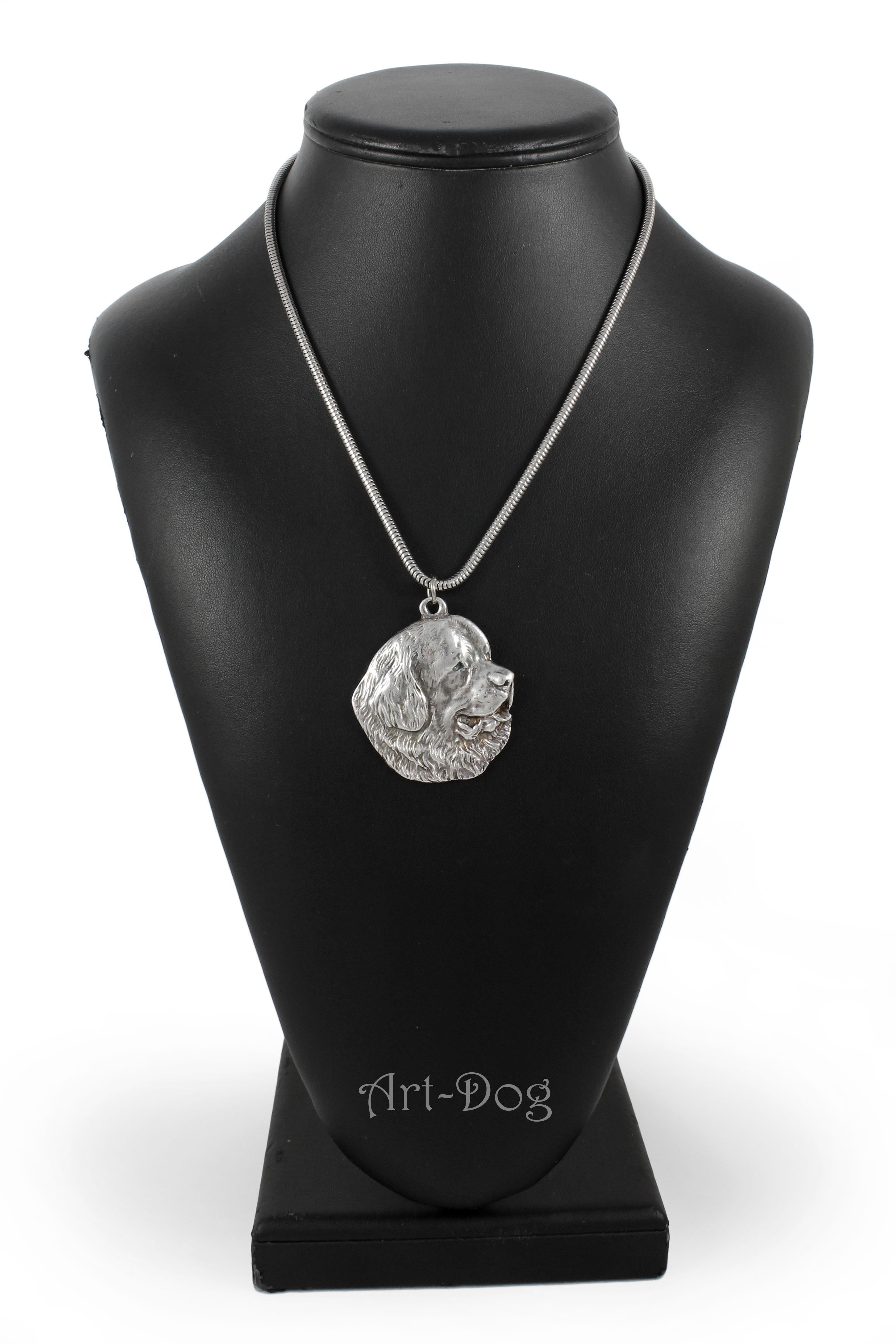 Newfoundland, Newfs, Newfies - Dog necklace, unique jewellery for the dog fan, unique adder pendant by Art-Dog brand