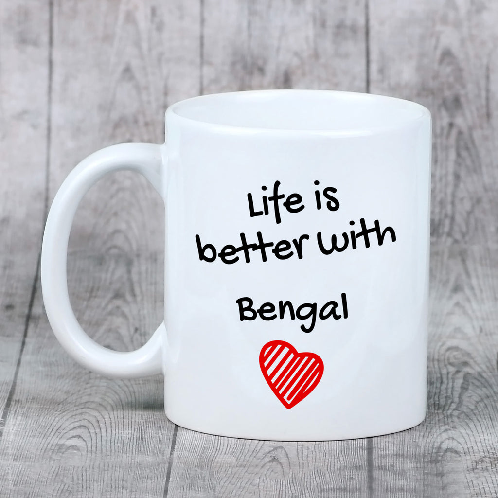 Bengal - cup with a cat, cup with a photo, personalized gift from the Art-Dog brand