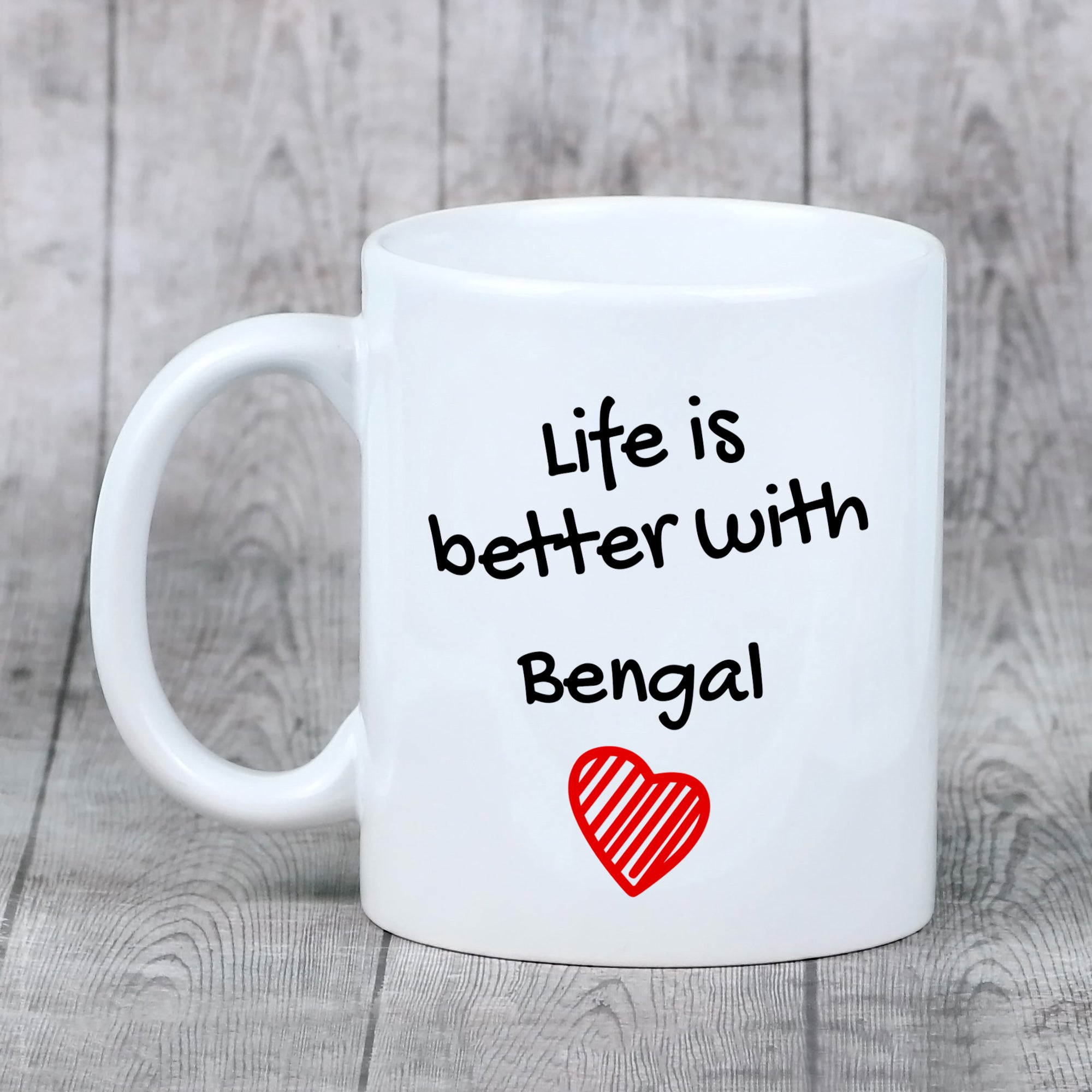 Bengal - cup with a cat, cup with a photo, personalized gift from the Art-Dog brand