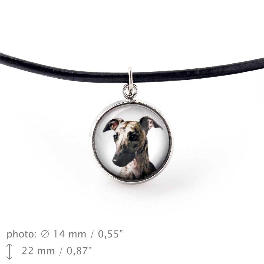 Whippet - necklace in a box, elegant decoration, pendant from the Art-Dog brand