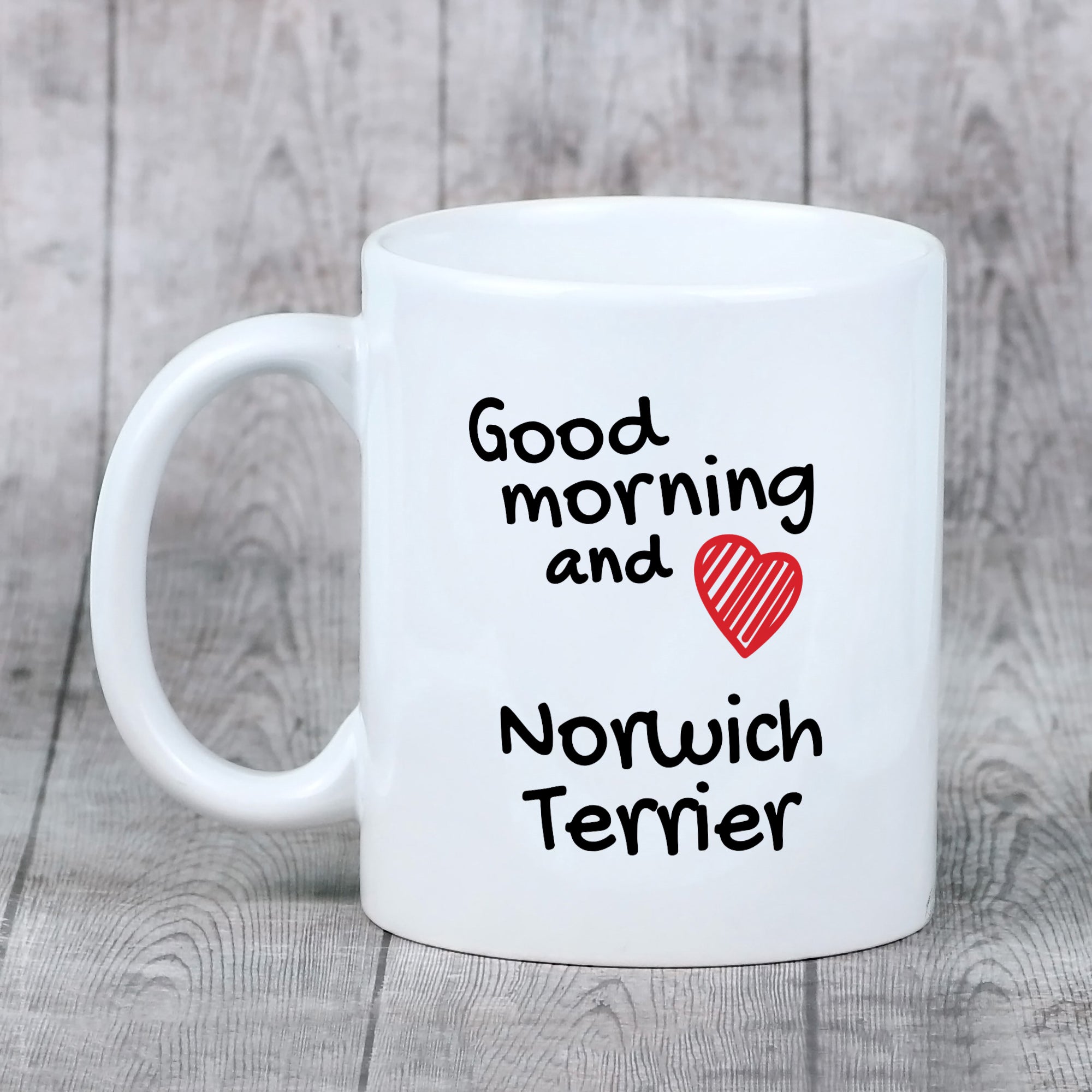 Norwich Terrier - cup with a dog, personalized cup with a print, a classic gift for everyone from the Art-Dog brand
