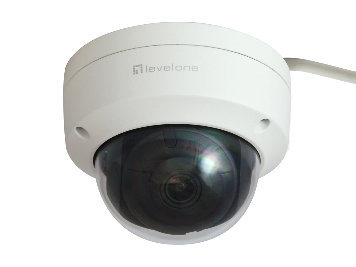 LevelOne FCS-3403 Caméra de Sécurité IP Dôme Intérieure et Extérieure, 2680 x 1520 pixels, Montage Plafond