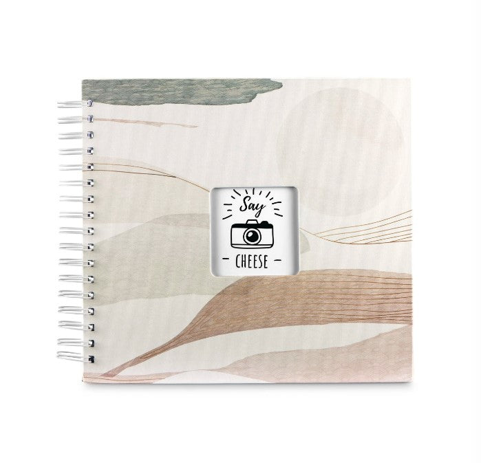 Hama Watercolor album photo et protège-page Marron 50 feuilles Reliure spiralée