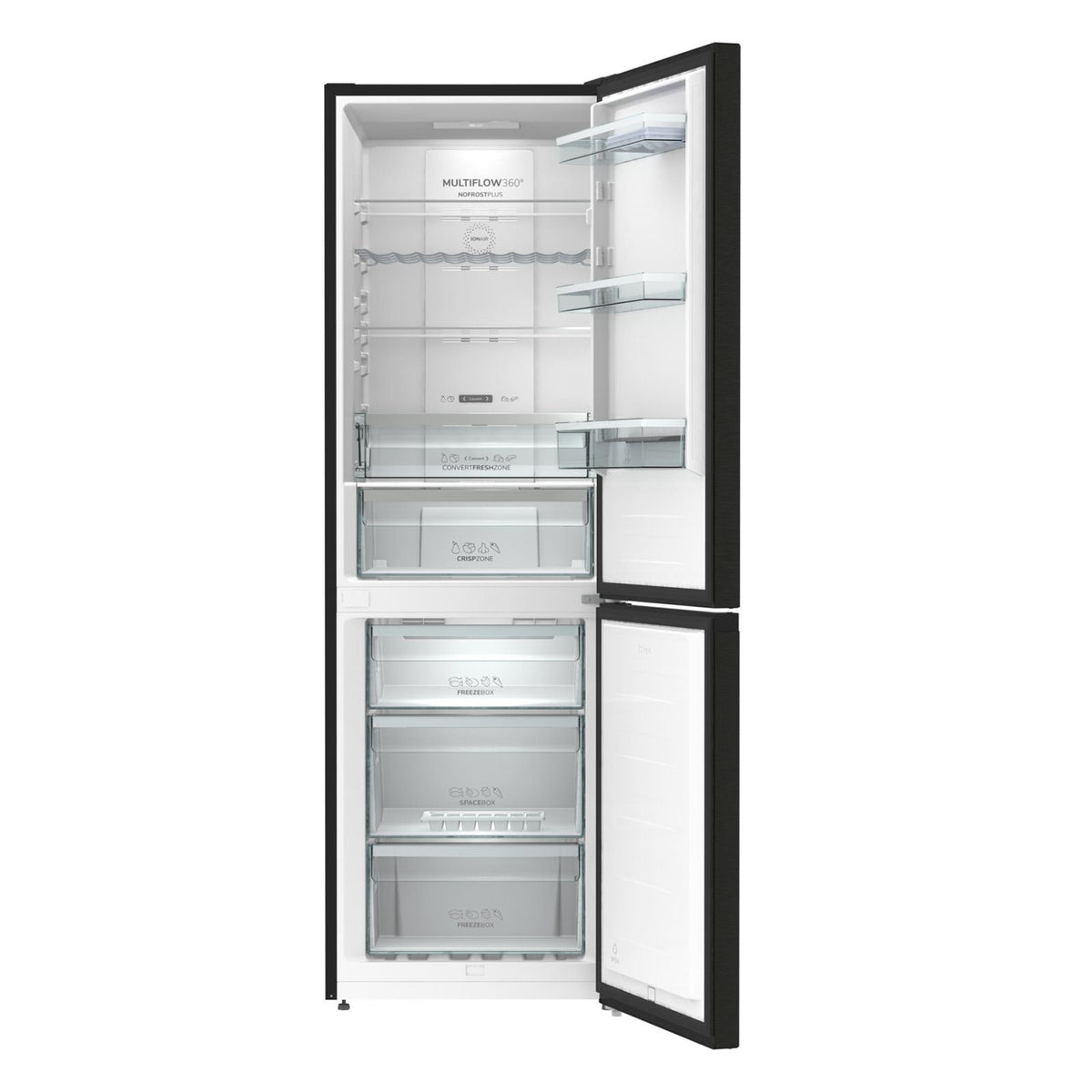 Gorenje NRK619EABXL4 Pose libre 300 L Noir