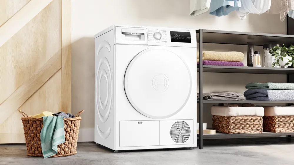Bosch Bosch WTH83004 sèche-linge Pose libre Charge avant 8 kg Blanc