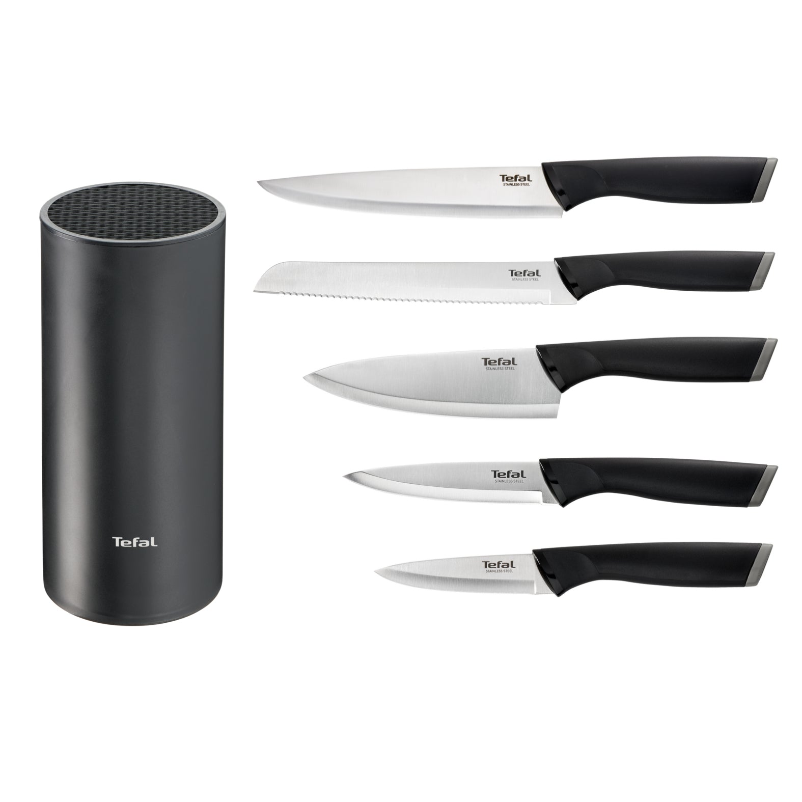 Tefal K2216S74 Couteau de cuisine Acier inoxydable 5 pièce(s)