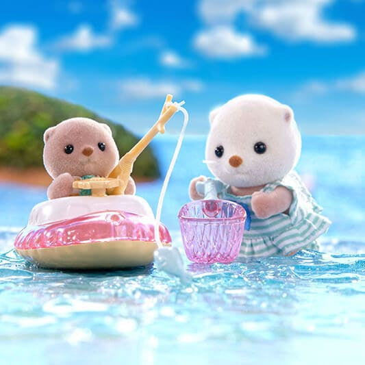 Sylvanian Families Les sœurs Loutre de mer