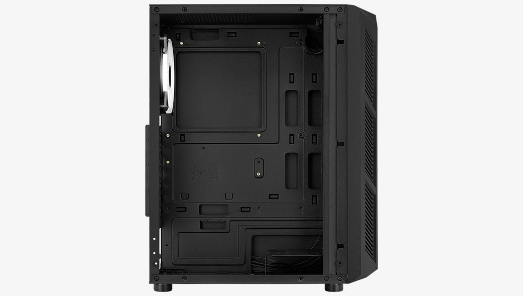 Aerocool Prime-G-BK-v2 Midi Tower Noir - vue 6