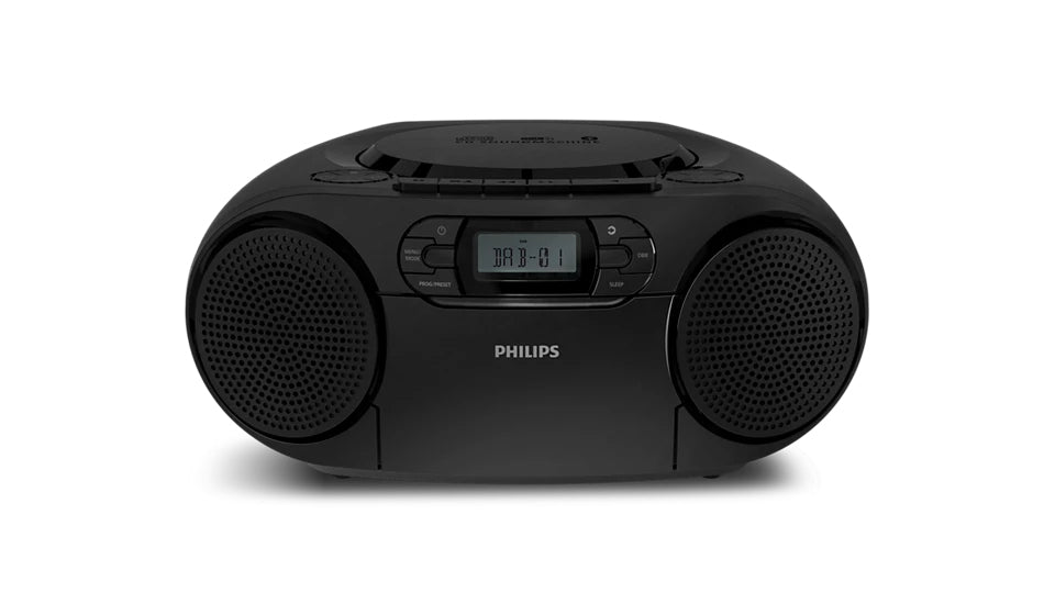 Philips TAZ2500/10 Lecteur de CD Portable, Noir