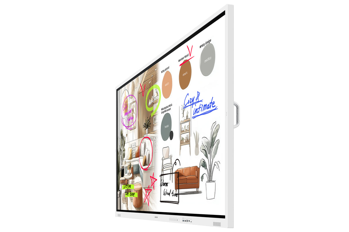 Samsung WM85FX Tableau Blanc Interactif 85" 4K UHD 3840 x 2160 pixels Écran Tactile
