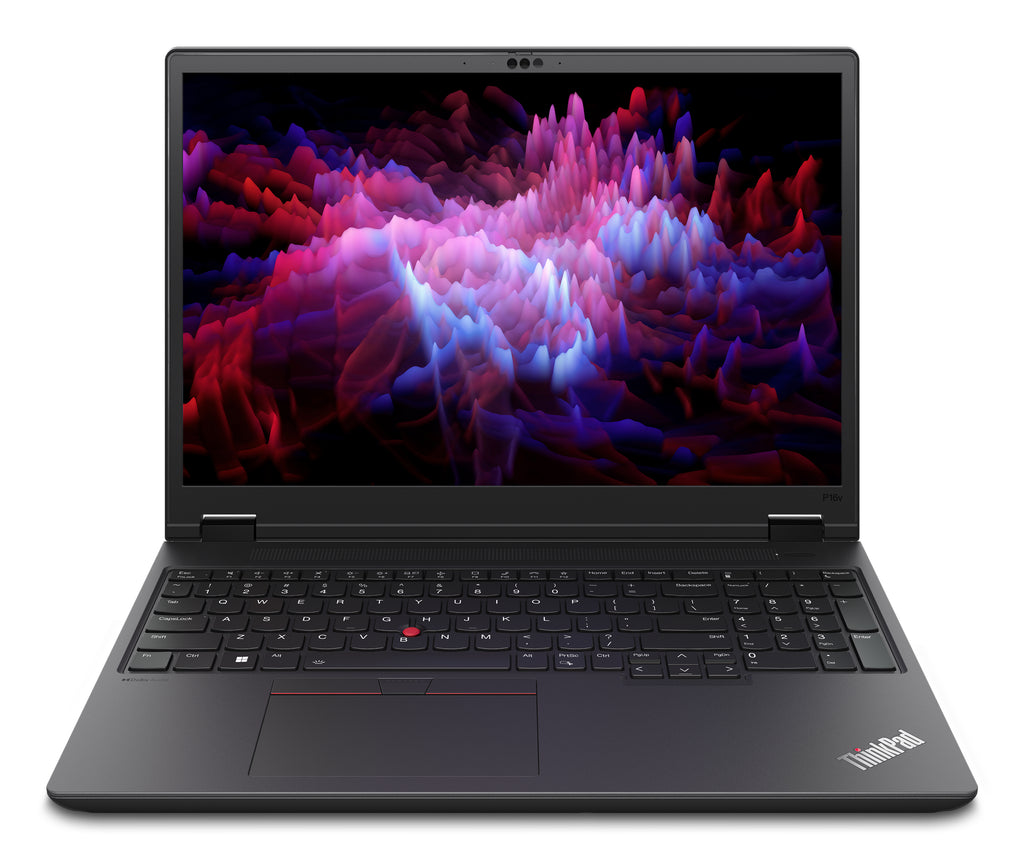 Lenovo ThinkPad P16v Gen 2 (Intel) Intel Core Ultra 7 165H Station de travail mobile 40,6 cm (16") WUXGA 32 Go DDR5-SDRAM 512 Go SSD NVIDIA RTX 500 Ada Wi-Fi 6E (802.11ax) Windows 11 Pro Allemand Noir