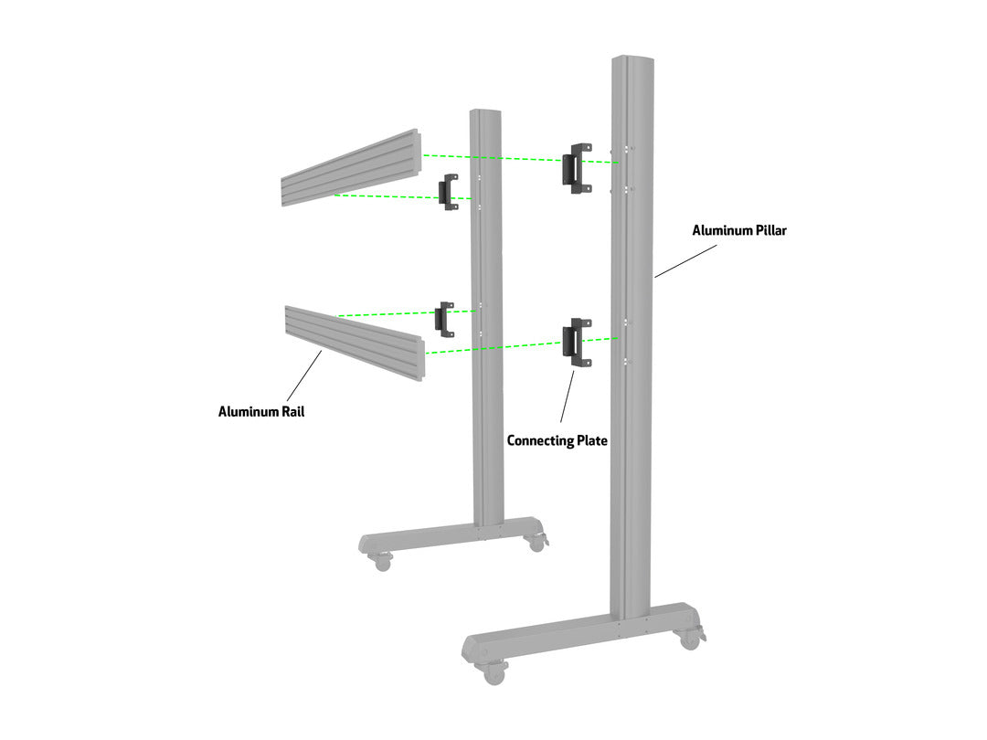 Multibrackets 6973 accessoire de montage de moniteurs - vue 7