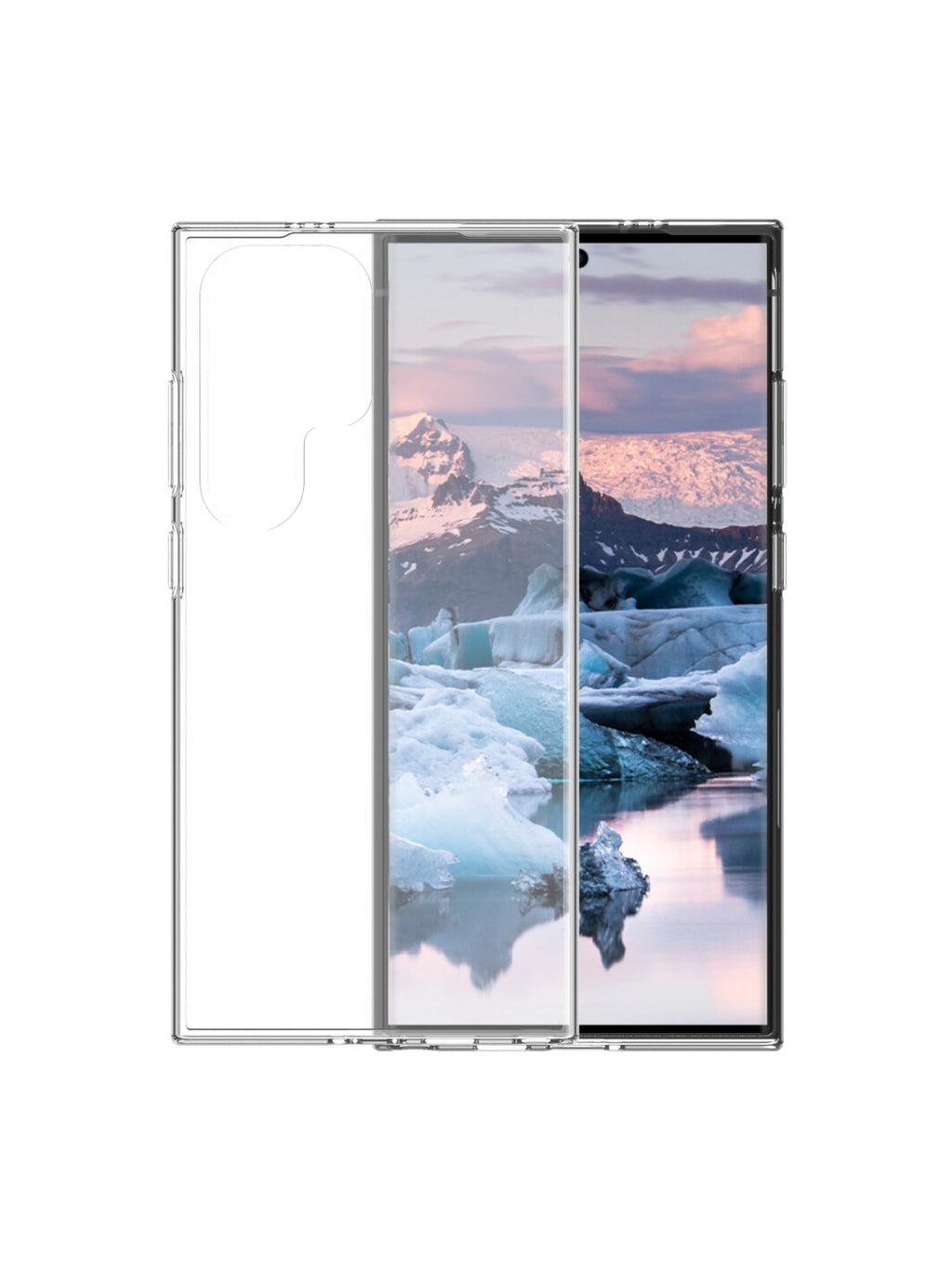 Coque de Protection Greenland pour Samsung Galaxy S24 Ultra 6.8", Transparente