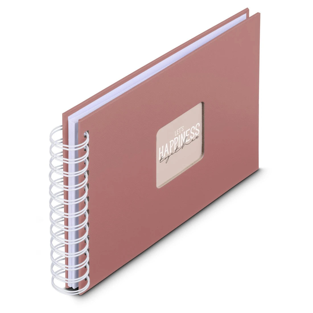 Hama 00009854 album photo et protège-page Terracotta 50 feuilles Reliure spiralée