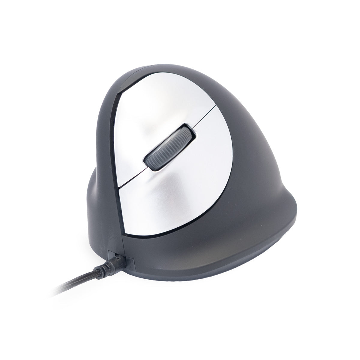R-Go Tools Souris Ergonomique R-Go HE Break avec logiciel de pause, gaucher, moyen (longueur de la main 165-185 mm), filaire, noir