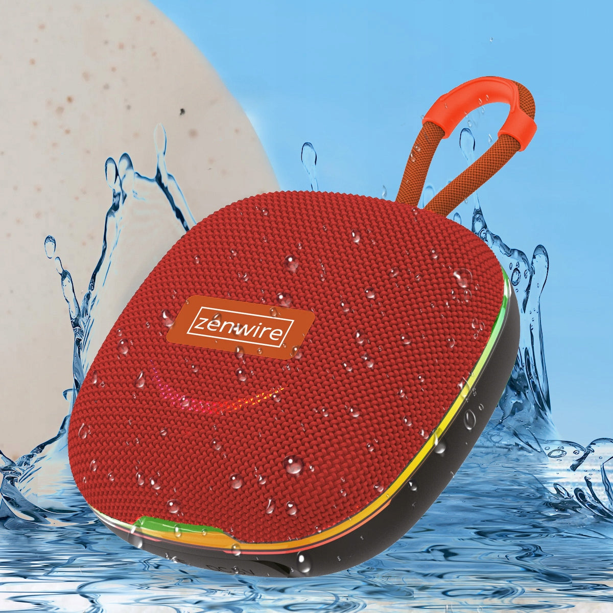 Mini enceinte Bluetooth portable sans fil avec radio FM et lecteur MP3, 13 W, Zenwire BS-07