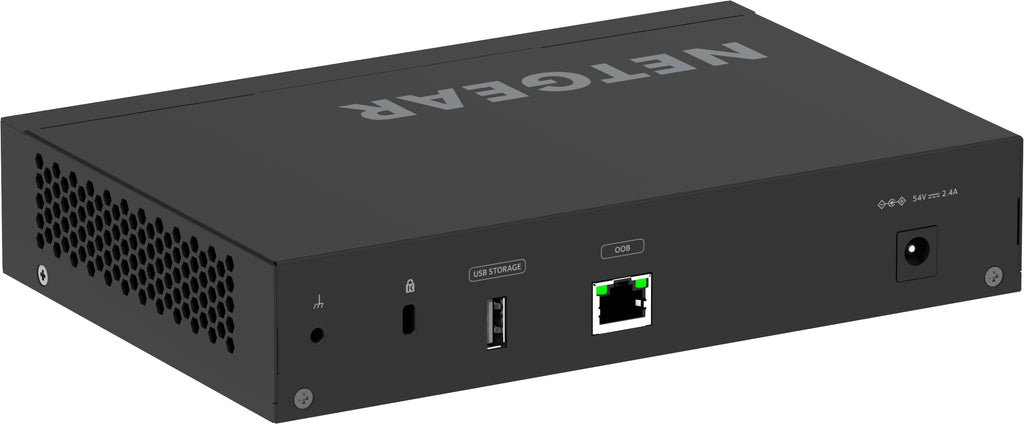 NETGEAR GSM4210PD Switch Gigabit Ethernet Géré L2/L3 PoE Noir